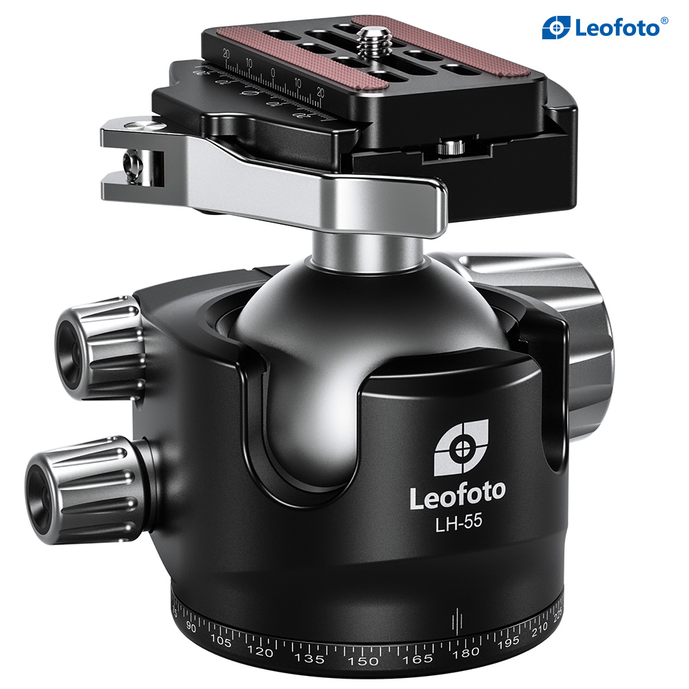 Đầu ball Leofoto LH-55LR + plate LR-70